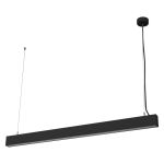 Ledvance LED Office Line Cuboid Katto Musta 42W 4400lm - 840 Kylmä Valkoinen | 3-Vaiheinen Himmennettävä 