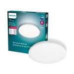 Philips LED Kattovalo Izso Valkoinen 24W 2500lm - 827-865 Säädettävä Valkoinen | Himmennettävä - Kaukosäädin