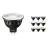 Monipakkaus 10x Philips Master LED Kohdevalaisin GU5.3 MR16 6.7W 440lm 60D - 930 Lämmin Valkoinen | Paras Värintoisto - Himmennettävä - Korvaa 35W
