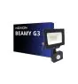 Noxion LED Valonheitin Beamy G3.1 Musta 20W 2200lm 100D - 840 Kylmä Valkoinen | IP44 - Liike- ja Valotunnistin - Symmetrinen 