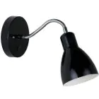 Nordlux Cyclone Seinävalaisin Metalli- Musta | Sopii E14